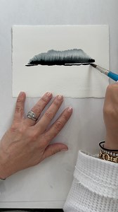 The journey of a line. Creativity doesn’t have to be complicated… it often emerges from the simplest forms. #watercolorartist #meditativepainting #findyourground #meditativeart #doitfortheprocess #watercolorpainting #watercolorart #archespaper #katiewhiteartist | Katie White Artist