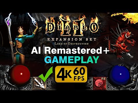 4K 60FPS ✅16:9 ✅Act I-V 😈Classic Diablo II