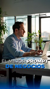 El mejor prompt para analizar el mercado y hacer CRECER TU NEGOCIO. ¿Sabías que con ChatGPT puedes realizar un análisis de mercado detallado para identificar oportunidades y potenciar tu negocio? Este prompt te guía paso a paso para investigar el panorama actual, analizar competidores, y proponer estrategias para aprovechar al máximo las oportunidades. Comenta “MERCADO” y te envío el prompt listo para usar. #AnálisisDeMercado #CrecimientoDeNegocios #ChatGPT #IAparaNegocios #OportunidadesDeMercad