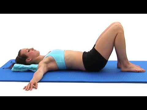 Pelvic Thrusts Lying Down (Anterior/Posterior Pelvic Tilt)