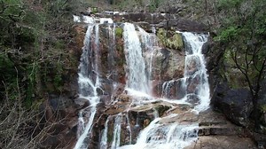 Natural Waterfall Aerial View