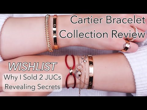 Cartier Bracelet Collection Review & Wishlist: Hinge Love, Clash, JUC, Ecrou, Trinity, d'Amour.