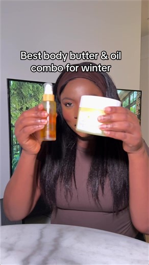 Best combination for the harsh winter weather ❄️❄️ @Naturium @Kuertah.co #skincaretips #winterskincare #bodybutter #glowyskin