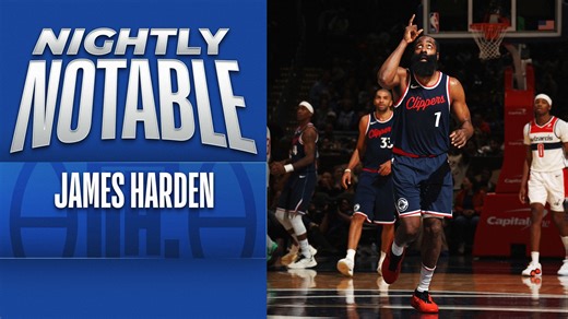 Nightly Notable: James Harden | Nov. 27