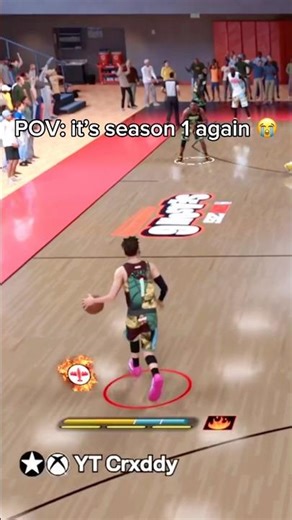 From half court! 😭 #nba2k26