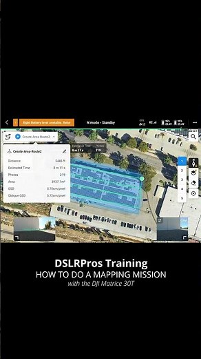How to do a Mapping Mission with the DJI M30T | DSLRPros - Training