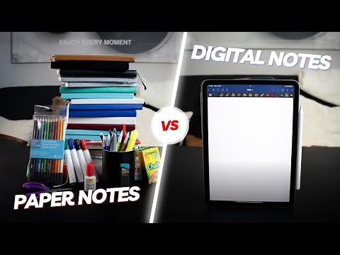 Paper vs Digital Note Taking | Should you make the transition in 2024?