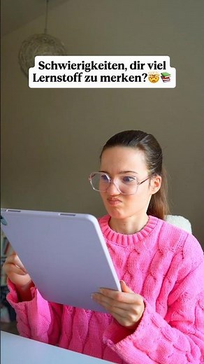 Schwierigkeiten beim Merken von Lernstoff? 🤯📚