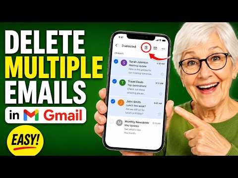 How to Delete Multiple Emails in Gmail on iPhone