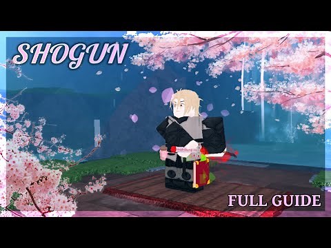 How to get SHOGUN - Rogueblox (FULL GUIDE)