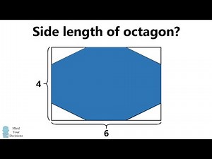 Octagon Cut From Rectangle