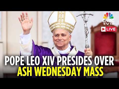 Vatican LIVE: Pope Leo XIV Leads Ash Wednesday Procession and Holy Mass | Lenten Service 2026 | N18G