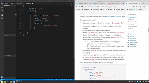 2019-02-10-linux下vscode配置c/c  调试(debug)环境_完全按照官网文档操作
