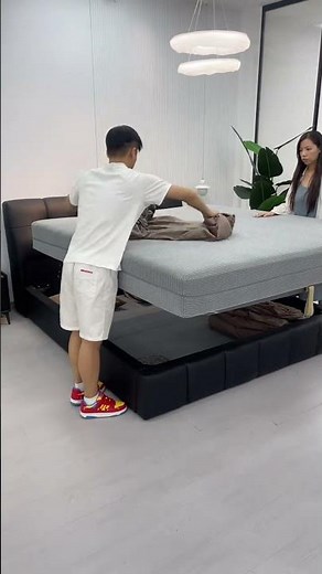 Stop Fighting Your Mattress! Gastac gas springs handle the heavy lifting. ✨ 🛋️#furnituredesign