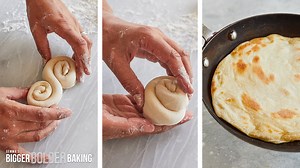 191K views · 480 reactions | NEW!! This traditional Paratha recipe results in that flaky Indian Flatbread we all know and love — and my culinary assistant, Ami, is here to teach me how to do it as authentically as possible! WRITTEN recipe: https://bit.ly/MalabarParatha #paratha #indianrecipes #indianbaking #biggerbolderbaking | Bigger Bolder Baking | Facebook