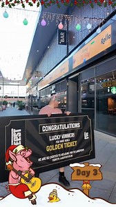 🎄🐷 DAY 3 — PABLO’S GOLDEN TICKET HUNT CONTINUES! 🐷🎄 Day 3 of our 12 Days of Golden Tickets and today Pablo has popped in to see our friends at the The Brewery Quarter, Cheltenham 👀 Somewhere inside, a GOLDEN TICKET is waiting to be found… 🎟️✨ Be the FIRST to find it, snap a pic with the ticket and EMAIL US TO CLAIM your FREE Lakefest tickets 🐷🎶 Good luck — and happy hunting 🍻✨ #Lakefest #GoldenTicket #12DaysOfLakefest #PablosHunt | Lakefest Official