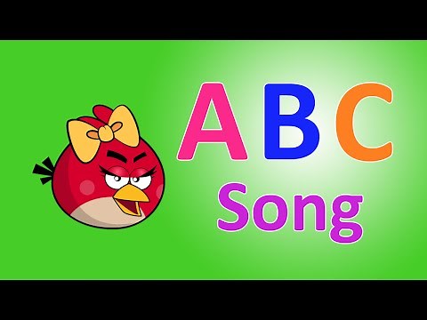 ABC Song for Kids ♫ Angry Birds Kids Songs ♫ Nursery Rhymes Songs ♫ ABC Songs for Children