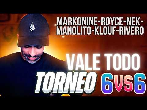 TORNEO 6VS6 COCHINO NEK-ROYCE-KLOUF-FUNEX-MARKONINE-MANOLITO-RIVERO