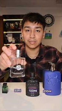 Bottle Size Guide 🤔 #cologne