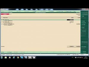 Professional Tax in Tally ERP9, Payment of professional Tax