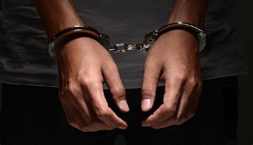 Driver arrested with 713 suspected narcotic slabs