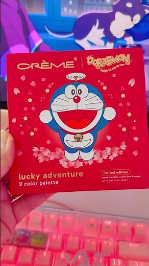 The Creme Shop Doraemon Lucky Adventure 9 Color Eyeshadow Palette Gadget Cat eBay Sold