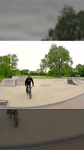 Rubik's Cube BMX Trick! #shorts