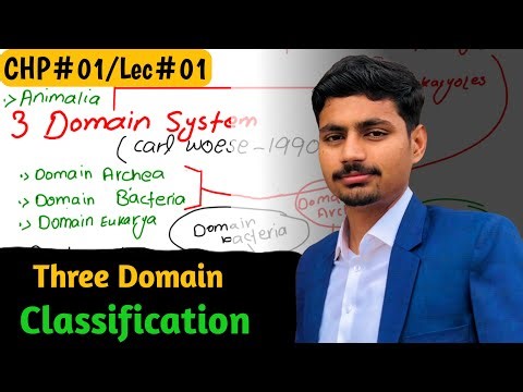 Lec#01 Three Domain system of classification Chapter1 of 11th new biology