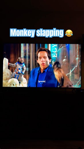 🙈monkey slapping🤣 #monkey #funny #youtubeshorts #vlog #movie #music #laugh