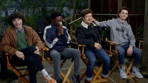 Behind the scenes of 'Stranger Things'