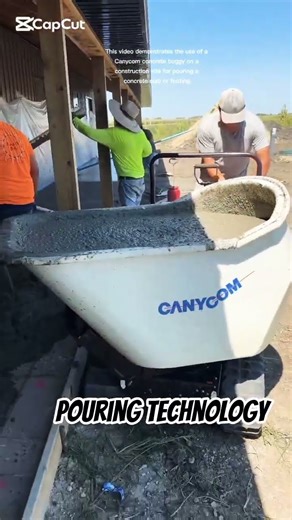 super technology concrete pouring process #shortsfeed #concrete