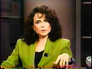 Polly Draper @ The David Letterman Show
