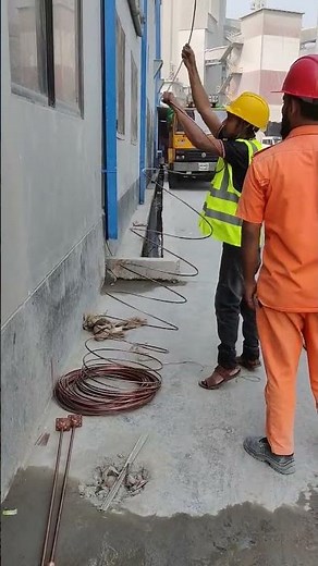 Lightning Protection System l LPS l How to install LPS #lps #lighting #light #lightroom #shorts