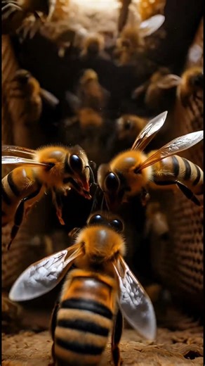 Inside a Beehive… From the Bee’s Eyes 🐝 (Unreal POV)"