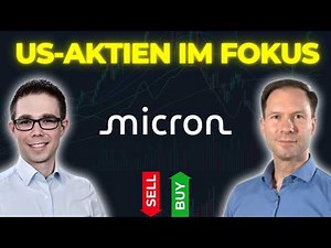 Micron Technology mit weiteren Rekorden 📈 Aktien mit "Sell in News" nach den Zahlen 📉 Aktienanalyse