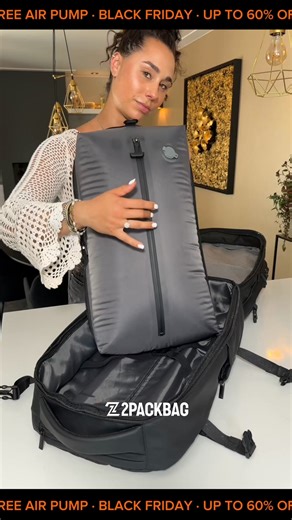 Black Friday Is Here & it's 50% OFF plus 3 FREE gifts: an electric pump, a $25 Gift Card and lifetime warranty. The Complete Compression System: 💰 Never Pay Baggage Fees Again ✈️ Fits 60% More Clothes in Your Carry-On 🔌 FREE Rechargeable Electric Pump ($50 Value) 💧 Waterproof & Odor-Proof Design ✔️ Lifetime Warranty Included Inventory moves fast, shop the sale before it's gone → www.twopackbag.com/products/2packbag | 2packbag