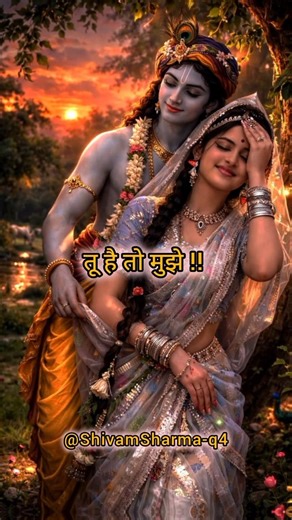 Shyama Pyaari Status | Radha Rani Status | Tu Hai Toh Mujhe Phir Aur Kya Chaiye #shyama #radha#short