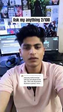 JEE adv physics: how to solve