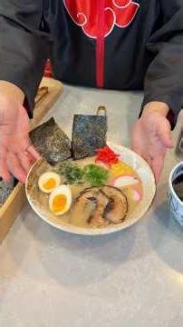 Easy way to make tonkotsu ramen