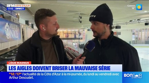 💬 "C'est un gros test" Marc-Antoine Lévesque, assistant coach des Aigles de Nice, évoque la rencontre face à Grenoble | BFM Nice Côte d’azur
