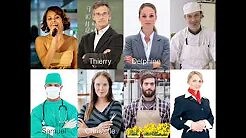 Les professions de mes camarades