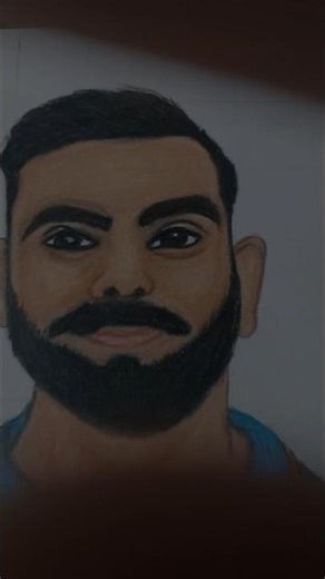I Drew the GOAT! 🇮🇳🔥 #ViratKohli#art #shorts