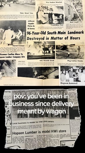 Looking back at our history, we’re filled with gratitude — for the people, projects, and generations who made Hopson Lumber what it is today. 🙏 Since 1880, we have been part of our community’s story. From the days of horse-drawn deliveries to modern-day builds. A lot has changed in the last 145 years… but good lumber and good people still build the best things. 🪵❤️ #BuiltWithHopson #HopsonHeritage #Since1880 | Family-owned lumberyard • Small town business • Community builders • Local craftsman