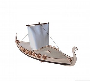 Viking Ship Model, 38 Cm(15 Inches) Wooden Floatable Viking Longship, Drakkar Longboat DIY Kit, Viking Model Ship Gift - Etsy UK