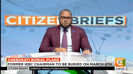Chebukati Burial Plans: Former IEBC chairman to be buried on March 8th Family says Chebukati died from cardiac arrest #CitizenBriefs | Citizen TV Kenya