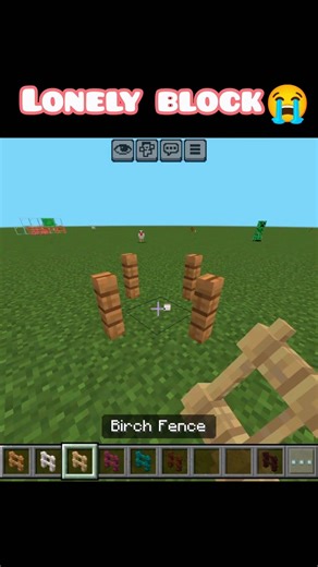 Lonely block in Minecraft #minecraft #exe