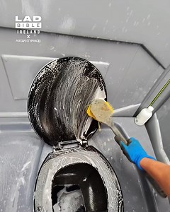 1.6M views · 1.9K reactions | How to clean a porta potty  | LADbible Ireland | Facebook