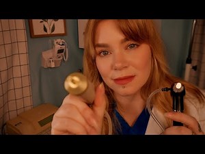ASMR Audiologist Ear Exam: Ear Cleaning, Hearing Test, Tympanometry & Acoustic Reflex Testing