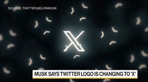 WATCH: Elon Musk has chosen the new logo for Twitter, replacing its signature blue bird with a stylized “X.” Peter Elstrom reports.