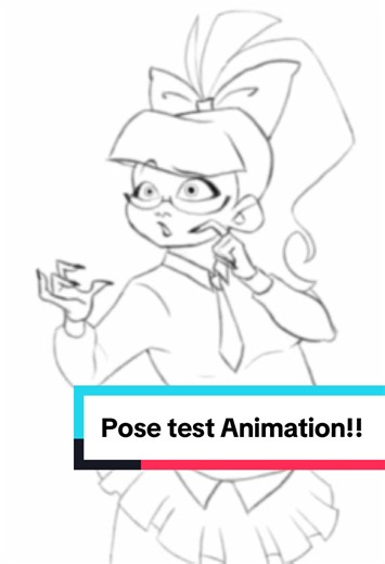 Pose Test for an Indie Animation Character